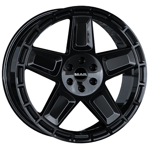 MAK Trek Gloss Black 20x9 – SOMMER