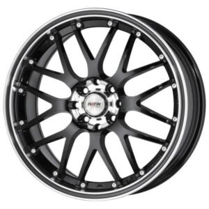 PLATIN 6,0x15 Platin P61 MIRROR LIPPOL/BLACK BLACK RIM 15/4/100+108 ET45