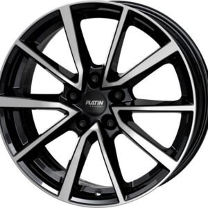 PLATIN 7,0x17 PLATIN P95 diamant-schwarz frontpoliert 17/5/114,3 ET50