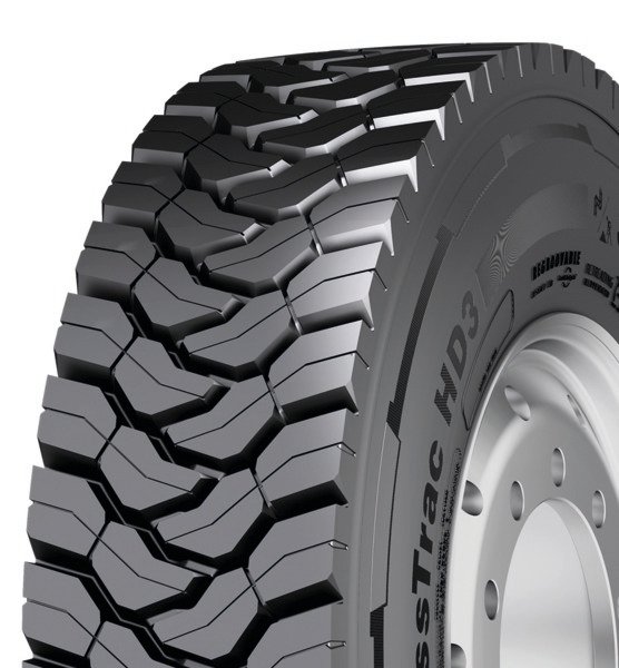 CONTINENTAL 315/80R 22.5 156K TL CrossTrac HD3 ED HA / M+S / Ja